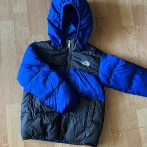 Reversible blue the north face